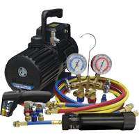Mastercool 90066-SF KIT Dual R134A/R1234YF Evacuation & Charging Combo Kit