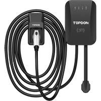 Topdon EC00175 PulseQ AC Home EV Charger with RFID Mode, 40 A, Level 2 AC, Type 1 (SAE J1772) Connector