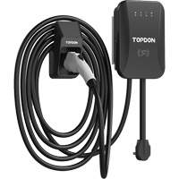 Topdon EC00175 PulseQ AC Home EV Charger with RFID Mode, 40 A, Level 2 AC, Type 1 (SAE J1772) Connector