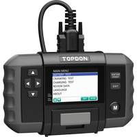Topdon BT600_ BT600 12V Battery & 12V/24V System Tester with Built-in Printer