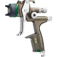 SATA 1062017 Pistolet de peinture de premi&egrave;re qualit&eacute; pour peinture automobile avec psi num&eacute;rique X5500 HVLP 1,3 I RPS D, Entr&eacute;e d'air 1/4" NPT, 15,19 pi³/min, Capacit&eacute; 0,6 L/0,9 L, 0,17 psi