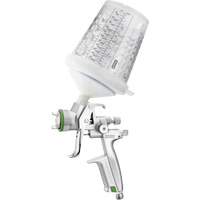 SATA 198184 4400 B HVLP 1.2 SR 0.3 L RPS Premium Paint Spray Gun for Spot Repairs in Automotive Finishes, 1/4" NPT Air Inlet, 4.24 CFM, 0.3 L Capacity, 0.14 PSI