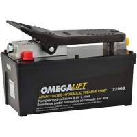 Omega Lift 22903 Pompe &agrave; pied pneumatique 10 000 PSI avec r&eacute;servoir de 91,5 po³