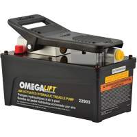Omega Lift 22903 Pompe &agrave; pied pneumatique 10 000 PSI avec r&eacute;servoir de 91,5 po³