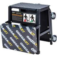 Omega Lift 91305 Si&egrave;ge tabouret 2 en 1