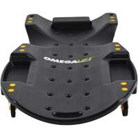 Omega Lift 91902 Sommier en plastique avec deux plateaux pour outils