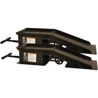 Omega Lift 93201 Rampes larges pour camions lourds avec longue poign&eacute;e en T, Capacit&eacute; 40 000 lb, 45" lo, 18" la, Hauteur de 9-19/50"
