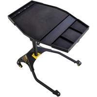 Omega Lift 97531 Plateau de service automobile roulant avec capacit&eacute; de 100 lb, 0 tiroirs, 29" lo x 20" la x 34-9/20" h, Noir/Jaune