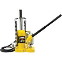Esco 10380 Cric-bouteille de s&eacute;rie Pro, 12 tonne(s), Air comprim&eacute;/hydraulique, 18-1/2" Hauteur &eacute;lev&eacute;e