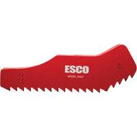 Esco 20437 Cale de talon MEGABITE de 3 & 4 cm