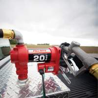 Fill-Rite FR4210HARC 12V DC Fuel Transfer Pump with Nozzle