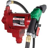 Fill-Rite FR310VB 115/230V AC Fuel Transfer Pump with Nozzle