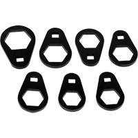 LISLE 40600 7-Piece Offset Filter Low Profile Wrench Set with Case