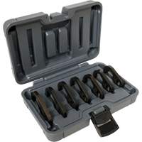LISLE 40600 7-Piece Offset Filter Low Profile Wrench Set with Case