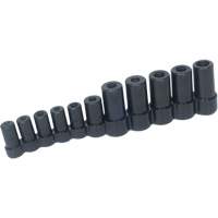 LISLE 70700 Jeu de 11 douilles pour tarauds avec 3 tailles pour tarauds non-MCTI