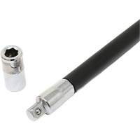 CTA Tools 8851 Tournevis flexible extra-long avec adaptateur carr&eacute; 1/4" x hexagonal 1/4"