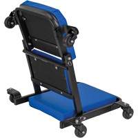 JET 355123 Sommier roulant pliant &agrave; profil bas 3-en-1 convertible en si&egrave;ge