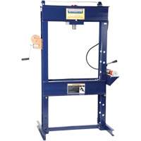 Hein-Werner HW93300 Shop Press with Manual Hand Pump, 25 tons Capacity