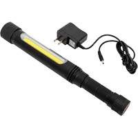Steelman 60809 Lampe hybride d'inspection et de poche, Magn&eacute;tique, Rechargeable, 500 lumens