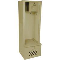 Bradley LK242172GHM-202 Lenox&reg; High-Density Polyethylene Gear Locker