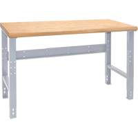 KLETON FN554 &eacute;tabli modulaire industriel, Dessus & montants seulement, Cap 1000 lb, 72" la x 30" p