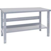 KLETON FN627 Industrial Modular Workbench, 48" W x 24" D x 1000 lbs. Capacity