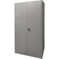 KLETON FN426 Storage Cabinet, Steel, 4 Shelves, 78" H x 36" W x 24" D, Grey