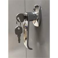 KLETON FN426 Storage Cabinet, Steel, 4 Shelves, 78" H x 36" W x 24" D, Grey