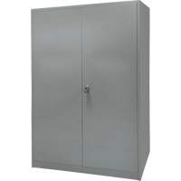 KLETON FN427 Armoire de rangement, Acier, 4 Tablettes, 78" h x 48" la x 24" P, Gris