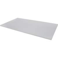 KLETON FL819 Tablette de rechange pour armoire d&eacute;montable, 48" x 24", Capacit&eacute; de 300 lb, Acier, Gris