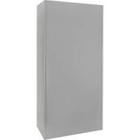 KLETON FN659 Armoire garde-robe, Acier, 36" la x 18" p x 72" h, Gris