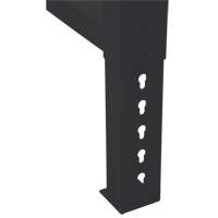 KLETON FN709 Pattes d'&eacute;tabli pour service industriel, Acier, 30" p x 34" h, Simple