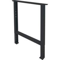 KLETON FN709 Pattes d'&eacute;tabli pour service industriel, Acier, 30" p x 34" h, Simple