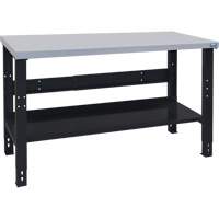 KLETON FN770 Industrial Modular Workbench, 48" W x 24" D x 1000 lbs. Capacity