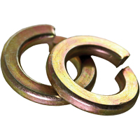  GE236 Rondelle d'arr&ecirc;t fendue, 1/2", Zinc jaune