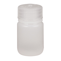 Wide-Mouth Bottles, Round, 1 oz., Plastic  HB005 | TENAQUIP