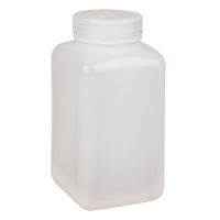Nalgene 2114-0032 Bouteilles peu encombrantes &agrave; prise facile, Carr&eacute;e, 32 oz, Plastique