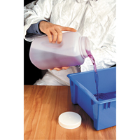 Nalgene 2123-0010 Bouteilles, Ronde, 128 fl. oz., Plastique