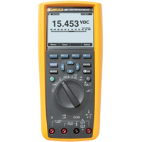 Fluke 287 Multim&egrave;tre v.e.v. &eacute;lectronique avec enregistrement et TrendCapture 287, Tension c.a./c.c., Courant c.a./c.c.