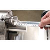 Starrett C330-150 Full-Flexible Metric Rule, 150 mm L, Steel, 1 mm/0.5 mm Graduations