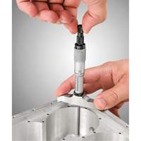 Starrett 440Z-3RL Microm&egrave;tre de profondeur de la s&eacute;rie 440, Avec arr&ecirc;t &agrave; cliquet, 0" - 3"