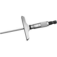 Starrett 445AZ-6RL Microm&egrave;tre de profondeur de la s&eacute;rie 445, Avec arr&ecirc;t &agrave; cliquet, 0" - 6"