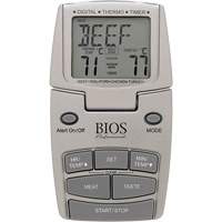 BIOS DT100 Thermom&egrave;tre &agrave; viande, Contact, Num&eacute;rique, 14-392°F (10-200°C)