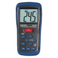 Reed Instruments R2400 Thermometer, Contact, Digital, -58-2000°F (-50-1300°C)
