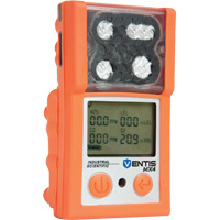 Industrial Scientific VTS-K1234101101 Ventis&reg; MX4 Personal Multi-Gas Monitor, 4 Gas, LEL - CO - H2S -O2