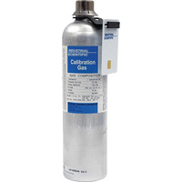 Industrial Scientific 18109158 Bouteille de gaz d'&eacute;talonnage, 4 M&eacute;lange de gaz, CH4/CO/H2S/O2, 116 litres