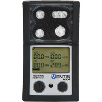 Industrial Scientific VTS-K1232100101 Ventis&reg; MX4 Multi-Gas Monitor, 4 Gas, CO/H2/H2S/LEL/NO2/O2/SO2