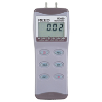 Reed Instruments R3030 Manometer, Digital