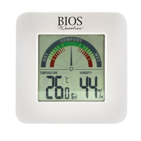 Indoor Hygrometers with BIOS Comfort Scale, Contact, Digital, -58-158°F (-50-70°C)  IA497 | TENAQUIP