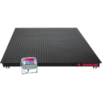 VN Series Economical Floor Scale, 5000 lbs. / 2500 kg Capacity, 48" L x 48" W IA560 | TENAQUIP